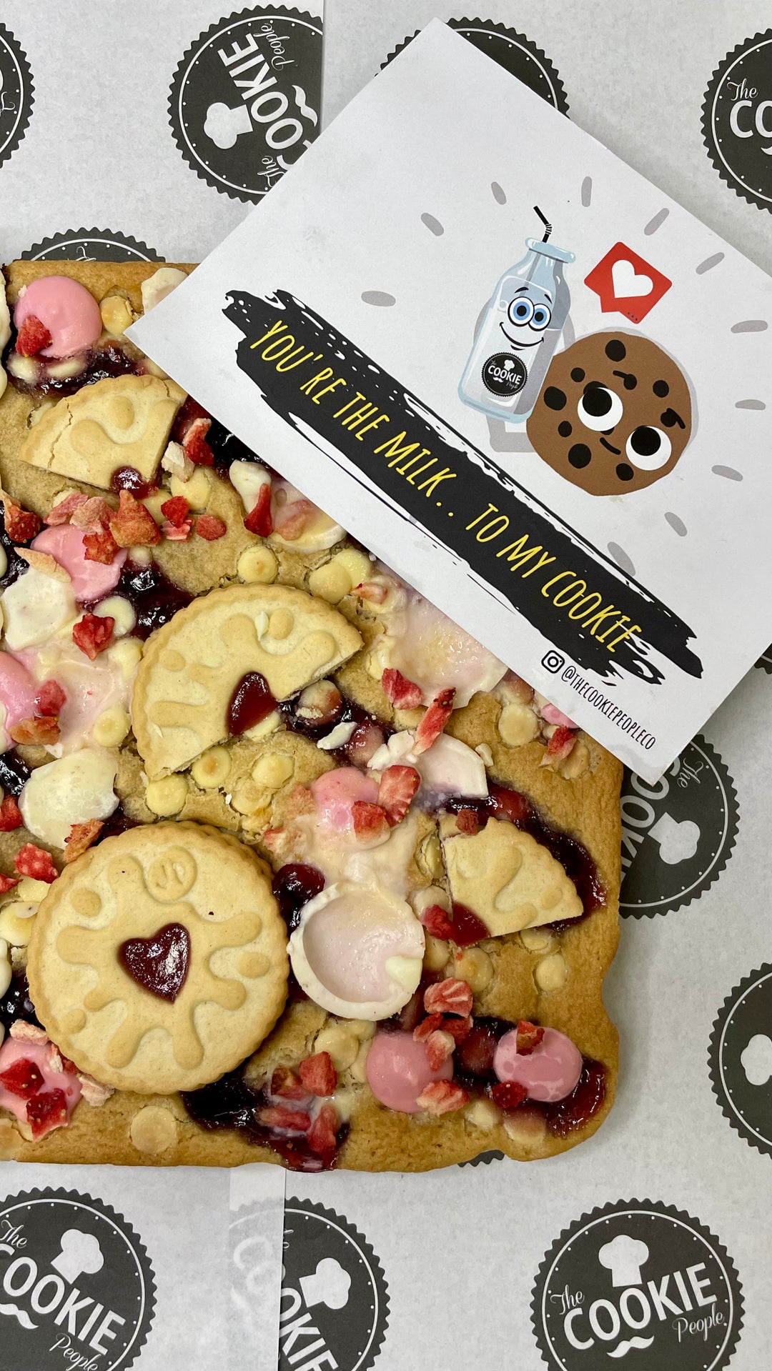 Mine + Yours Cookie Slab (PRE-ORDER)