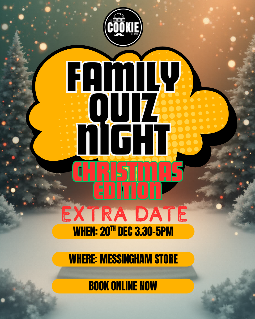 Festive Quiz Tickets (per person) EXTRA DATE